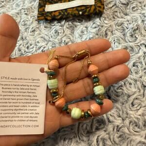 Noonday Collection Posy Bracelet Made In Uganda New